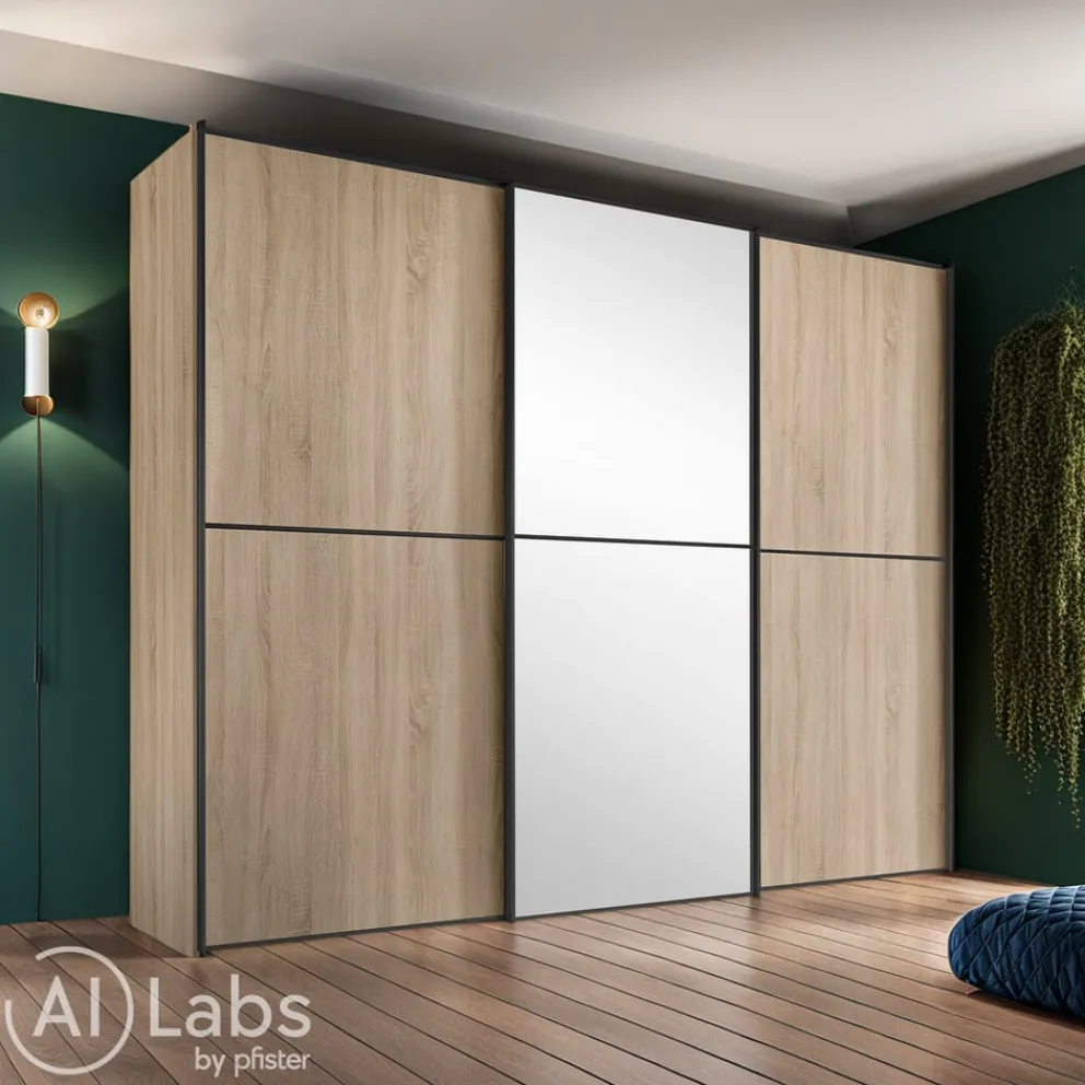 Moderano Schiebetürenschrank System One 06 Sonoma Eiche Online