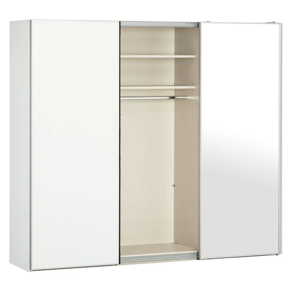 Moderano Schiebetürenschrank System One 96 weiss Discount
