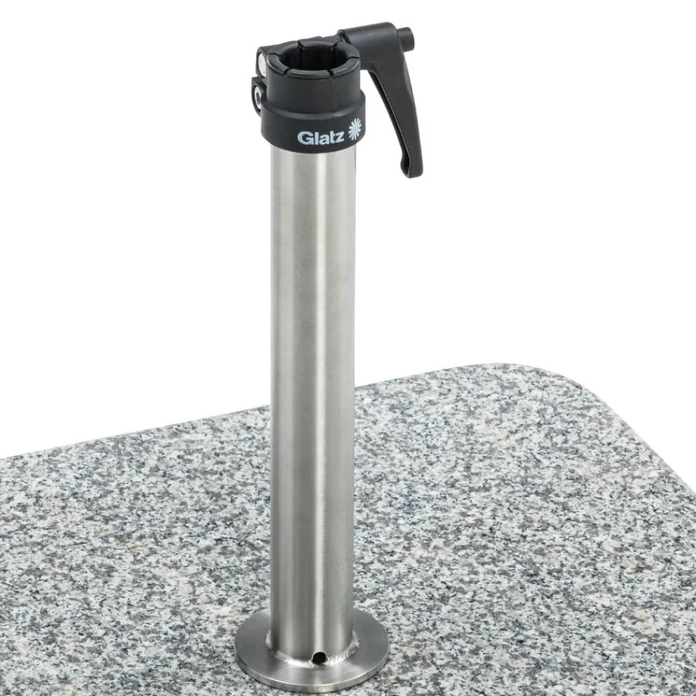 GLATZ Schirmsockel Alu-Smart/ -Twist granitgrau Discount