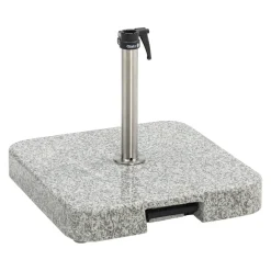 GLATZ Schirmsockel Alu-Smart/ -Twist granitgrau Discount