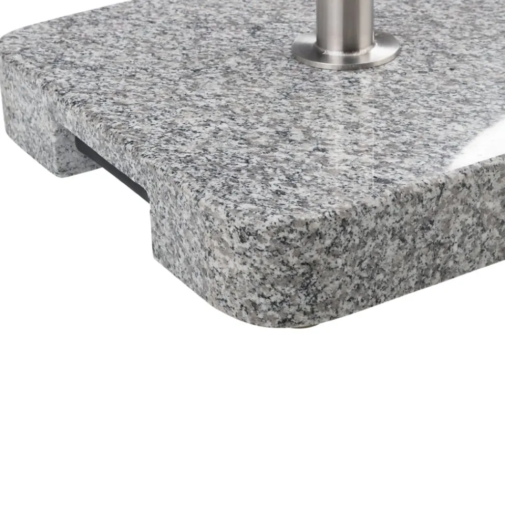 GLATZ Schirmsockel Alu-Smart/ -Twist granitgrau New
