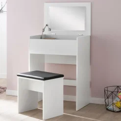 MID.YOU Schminktisch Modern weiss