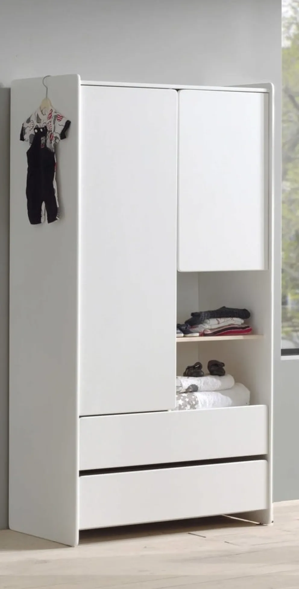 JAXX Schrank Kiddy weiss Clearance