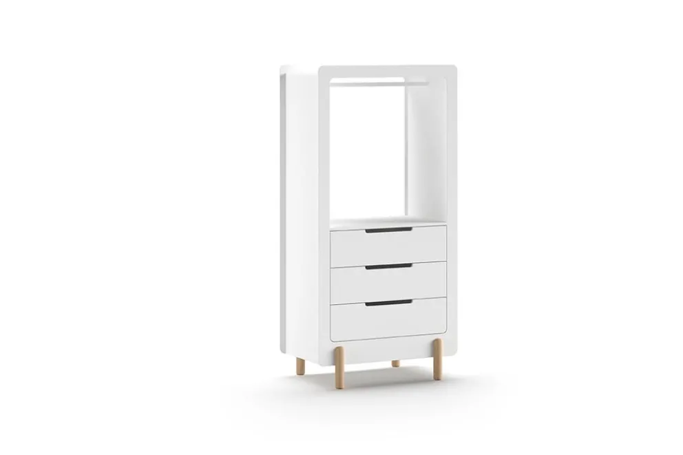 JAXX Schrank Smile kieferfarbig, weiss New