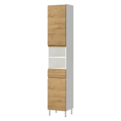 MID.YOU Schrank Torrance grandson-eiche-nb., weiss Sale