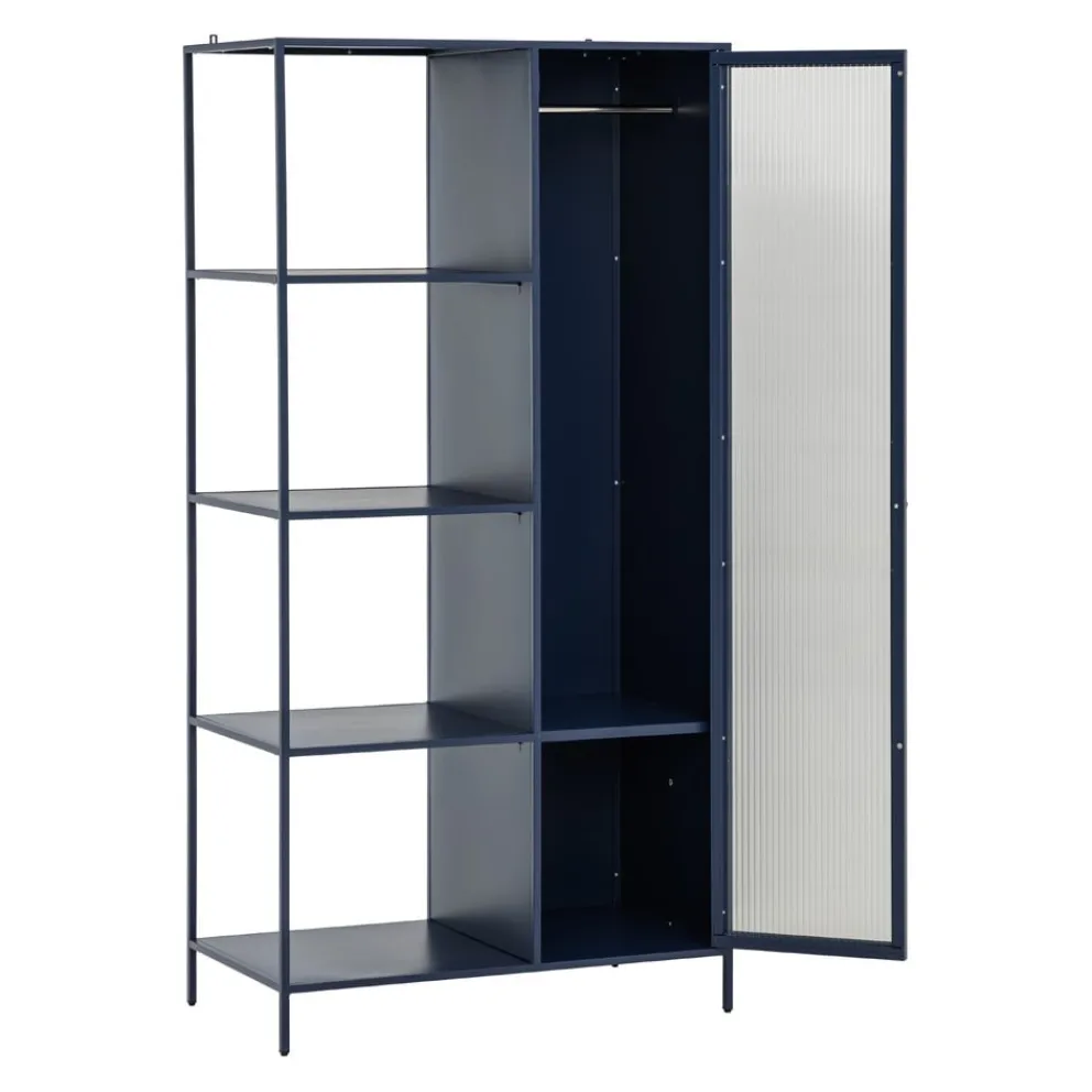BYYU Schrank Wavy blau Clearance