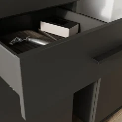 MID.YOU Schrank Yonkers graphit, navarra-eiche-nb. Online
