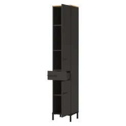 MID.YOU Schrank Yonkers graphit, navarra-eiche-nb. Online