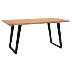 MID.YOU Schreibtisch Akazie hellbraun Clearance