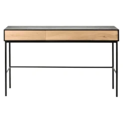 Ethnicraft Schreibtisch Blackbird schwarz Discount