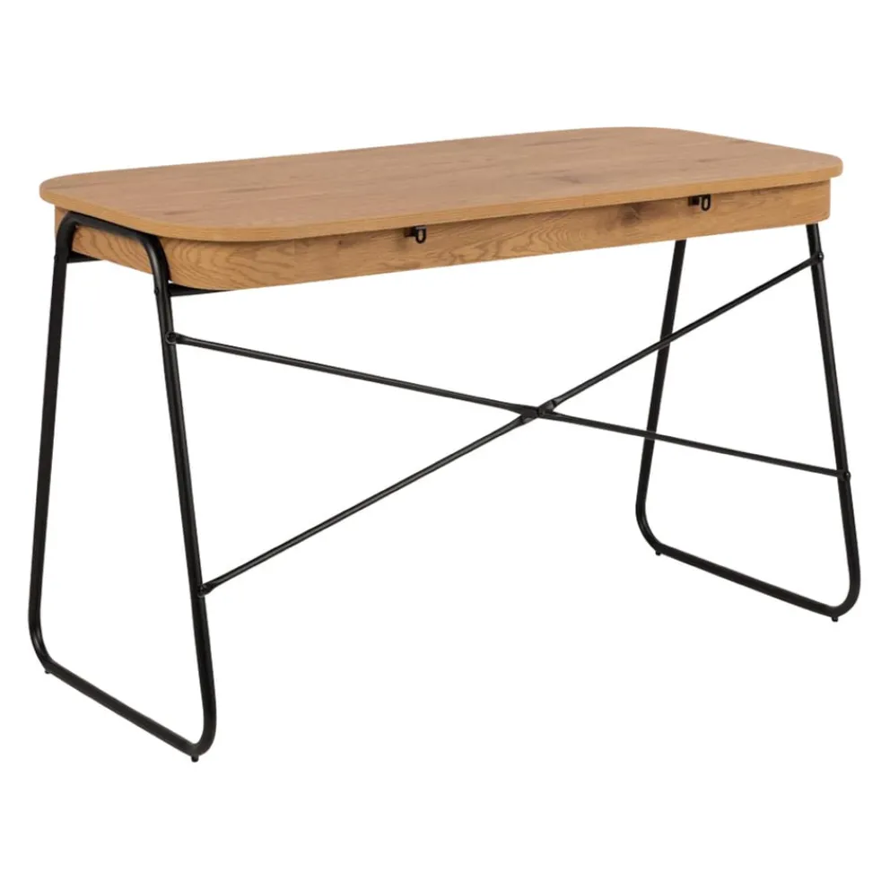 MID.YOU Schreibtisch Blueton wildeichefarbig Hot