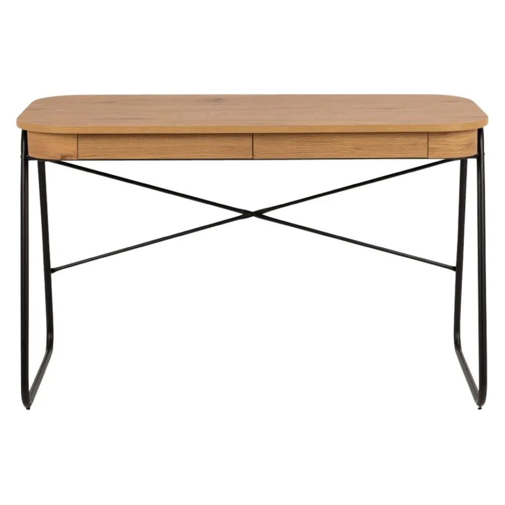MID.YOU Schreibtisch Blueton wildeichefarbig Hot