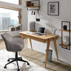 Linea Natura Schreibtisch Bonn eichefarbig Online