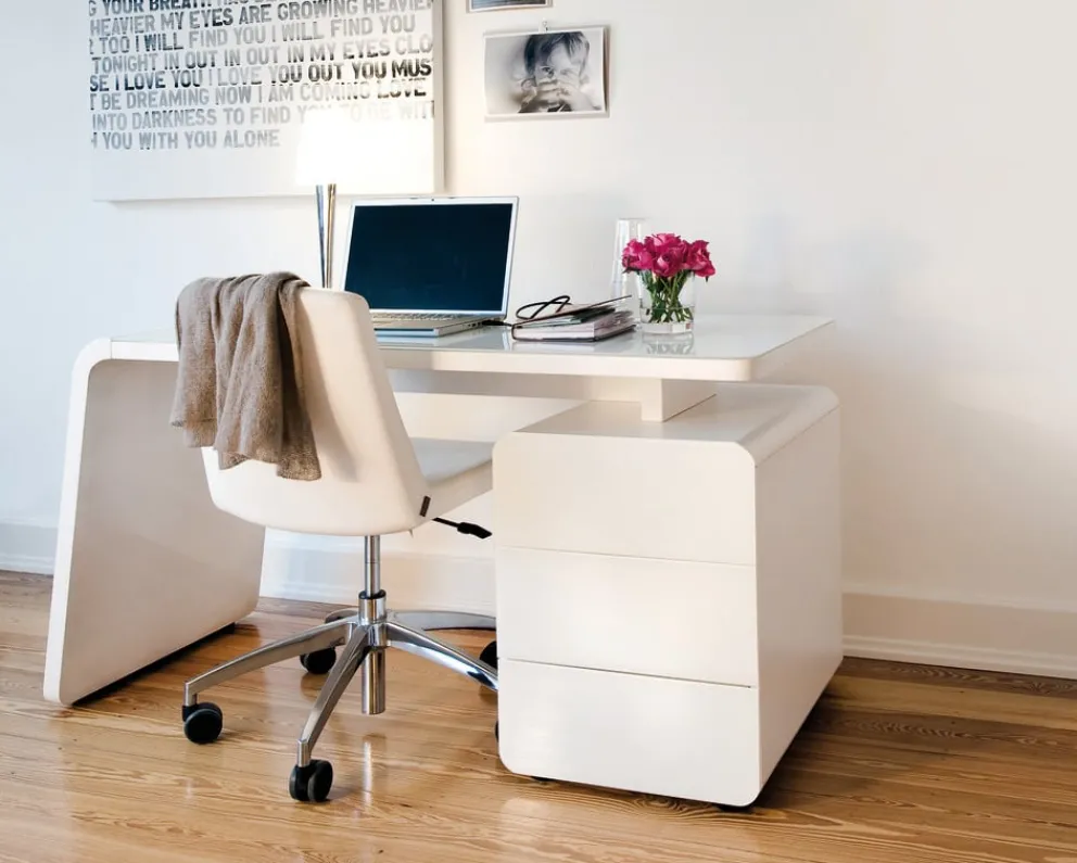 Novel Schreibtisch Csl weiss New