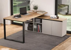 Novel Schreibtisch Deltona-105 steingrau New