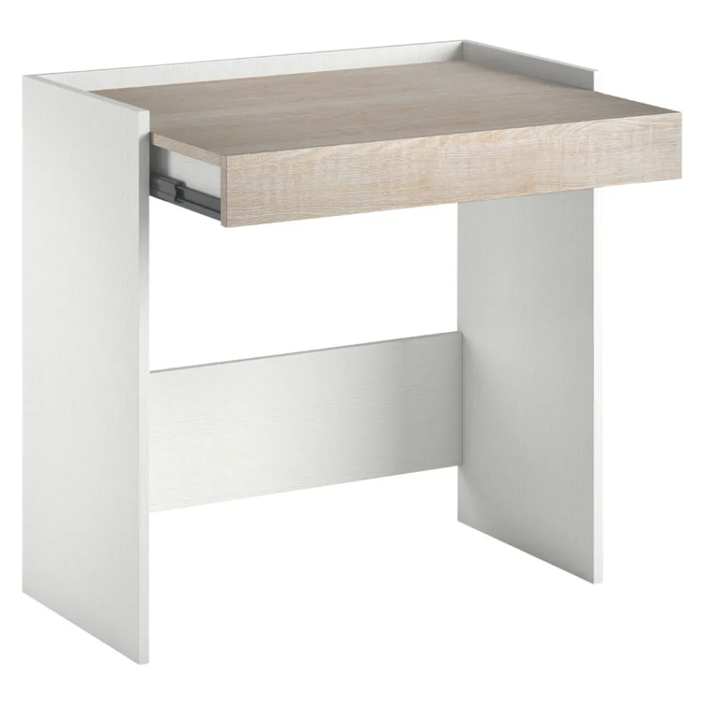 Sikelia Schreibtisch Desk eichefarbig, weiss Hot