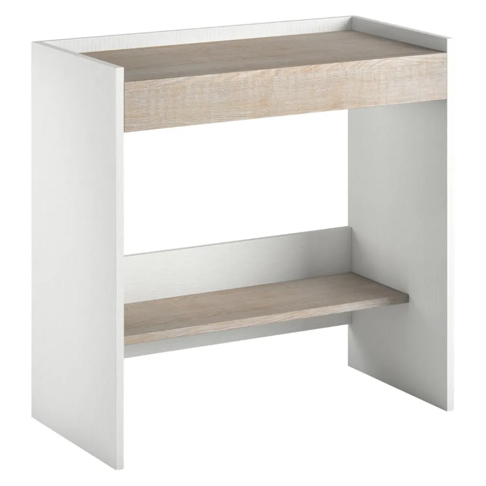 Sikelia Schreibtisch Desk eichefarbig, weiss Hot