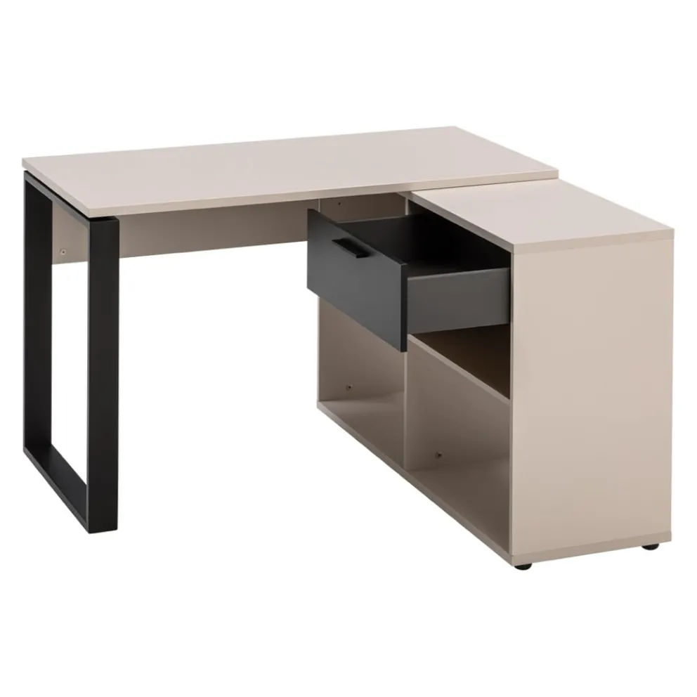 Johann Jakob Schreibtisch Fenton kaschmir, schwarz Outlet