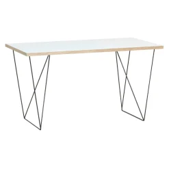 Temahome Schreibtisch Flow-105 eiche, schwarz, weiss Sale