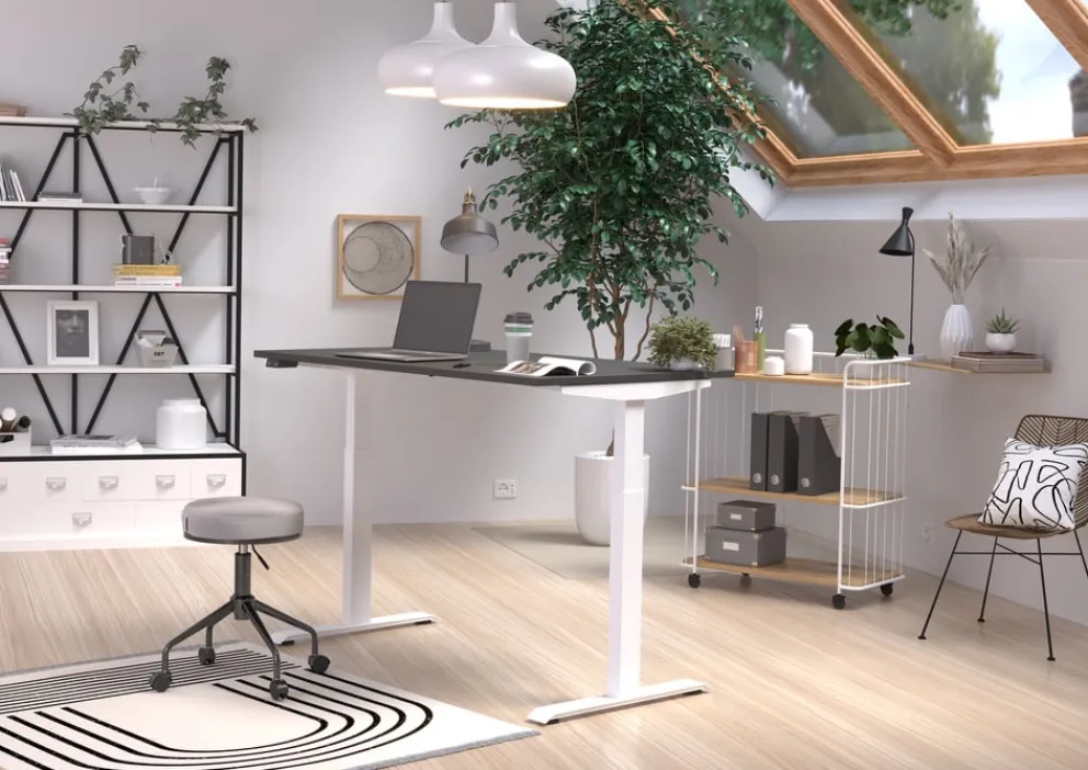 Novel Schreibtisch Fly graphit New