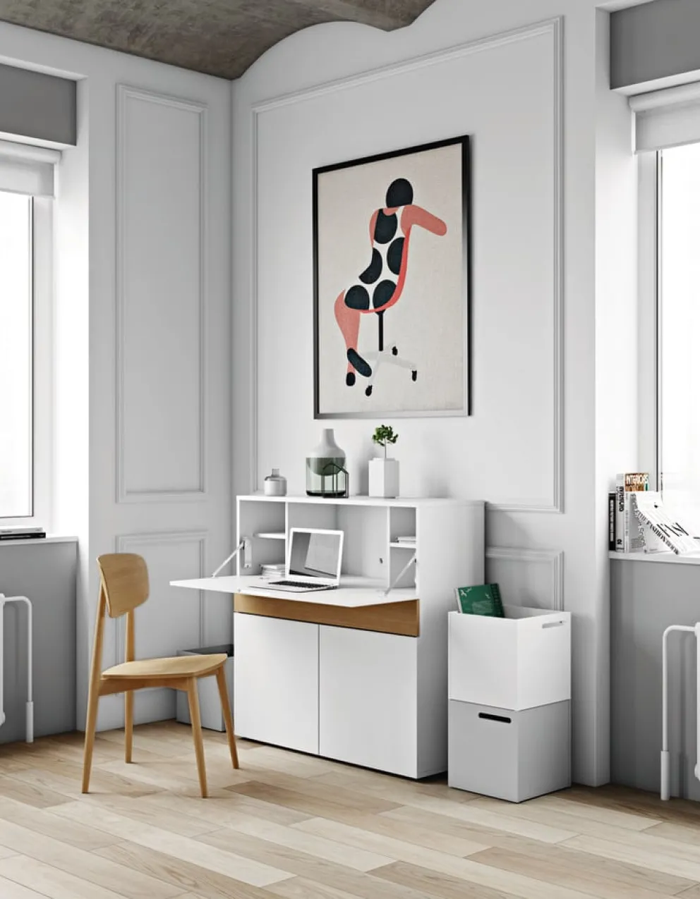 Temahome Schreibtisch Focus weiss Discount