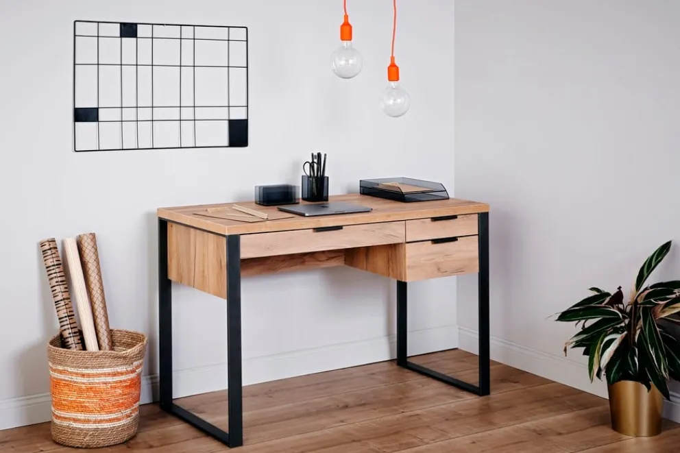 Novel Schreibtisch Frame eichefarbig Clearance