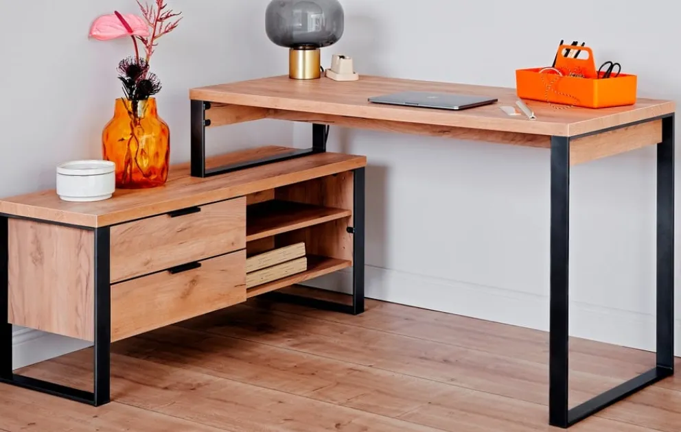 Novel Schreibtisch Frame eichefarbig Hot