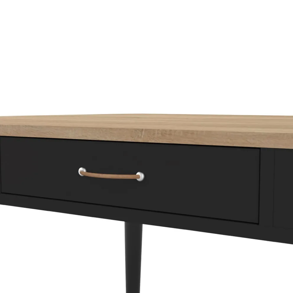 Temahome Schreibtisch Horizon eichefarbig, schwarz Online