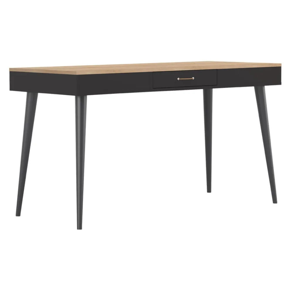 Temahome Schreibtisch Horizon eichefarbig, schwarz Online