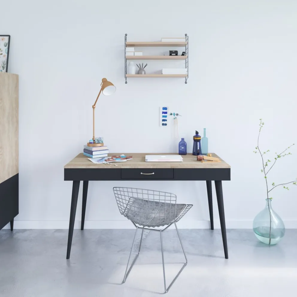 Temahome Schreibtisch Horizon eichefarbig, schwarz Online