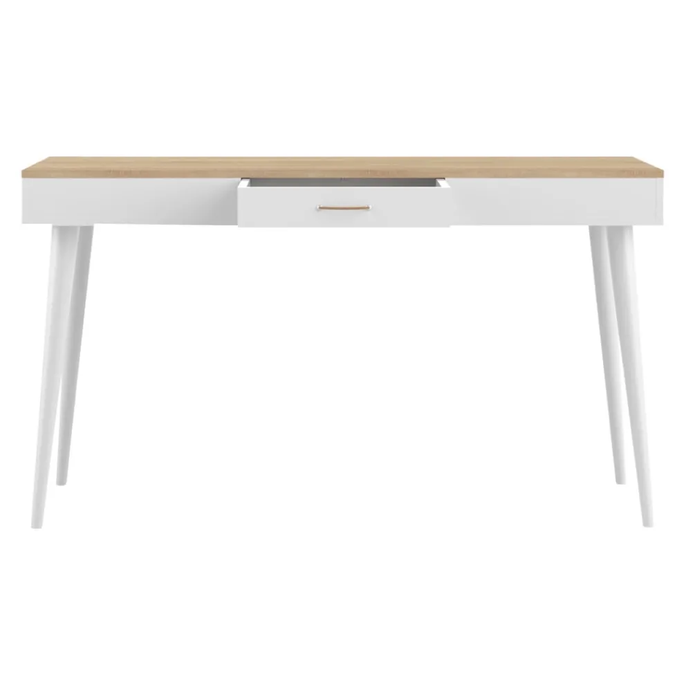 Temahome Schreibtisch Horizon eichefarbig, weiss