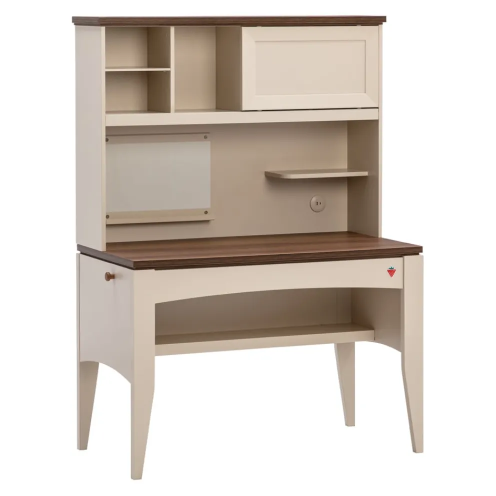 Cilek Schreibtisch Lapel crème, nussbaumfarbig Hot