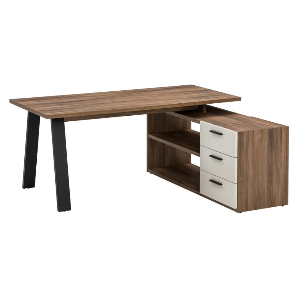 Carry Home Schreibtisch Lapis nussbaumfarbig Sale