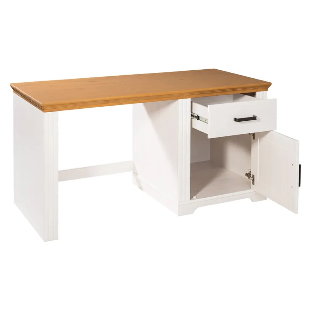 MID.YOU Schreibtisch Maluno weiss
