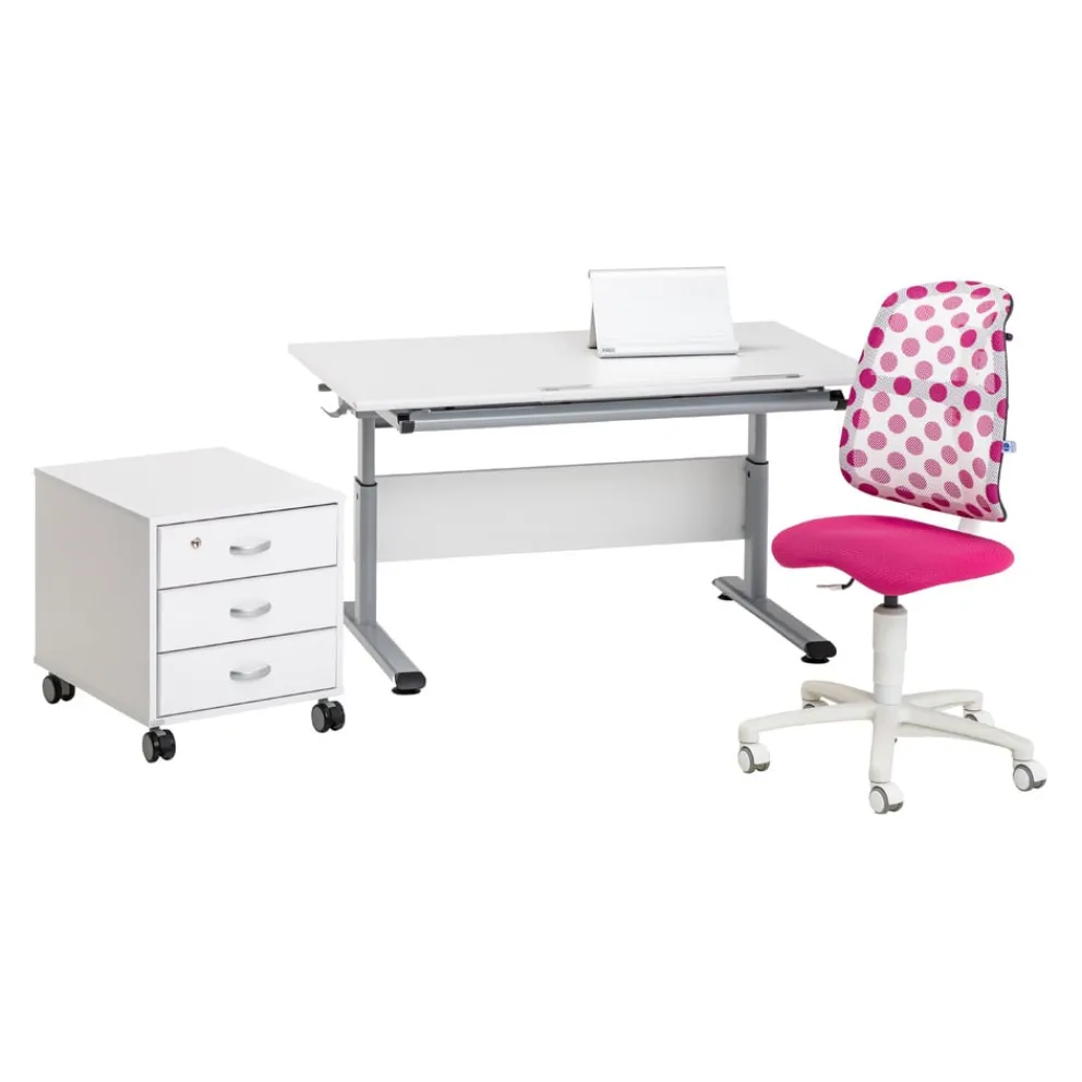 PAIDI Schreibtisch Marco-2 weiss Outlet