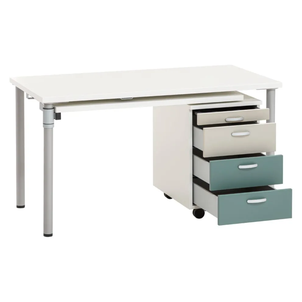 Karl Omlin AG Schreibtisch Movie-8 weiss Sale