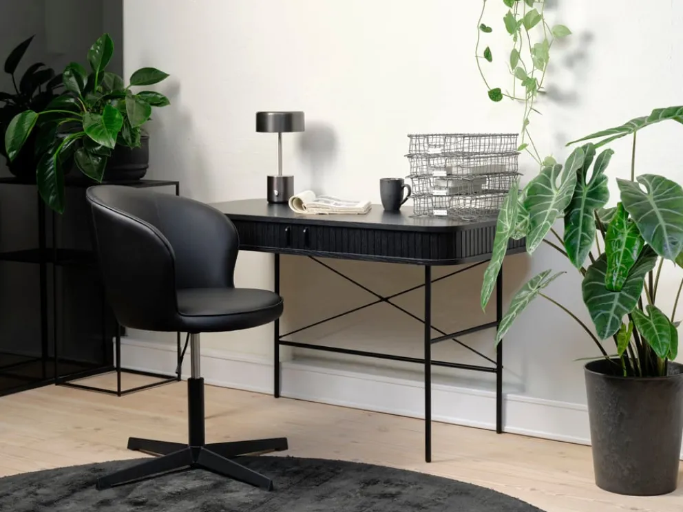 Lomoco Schreibtisch Nola schwarz Clearance