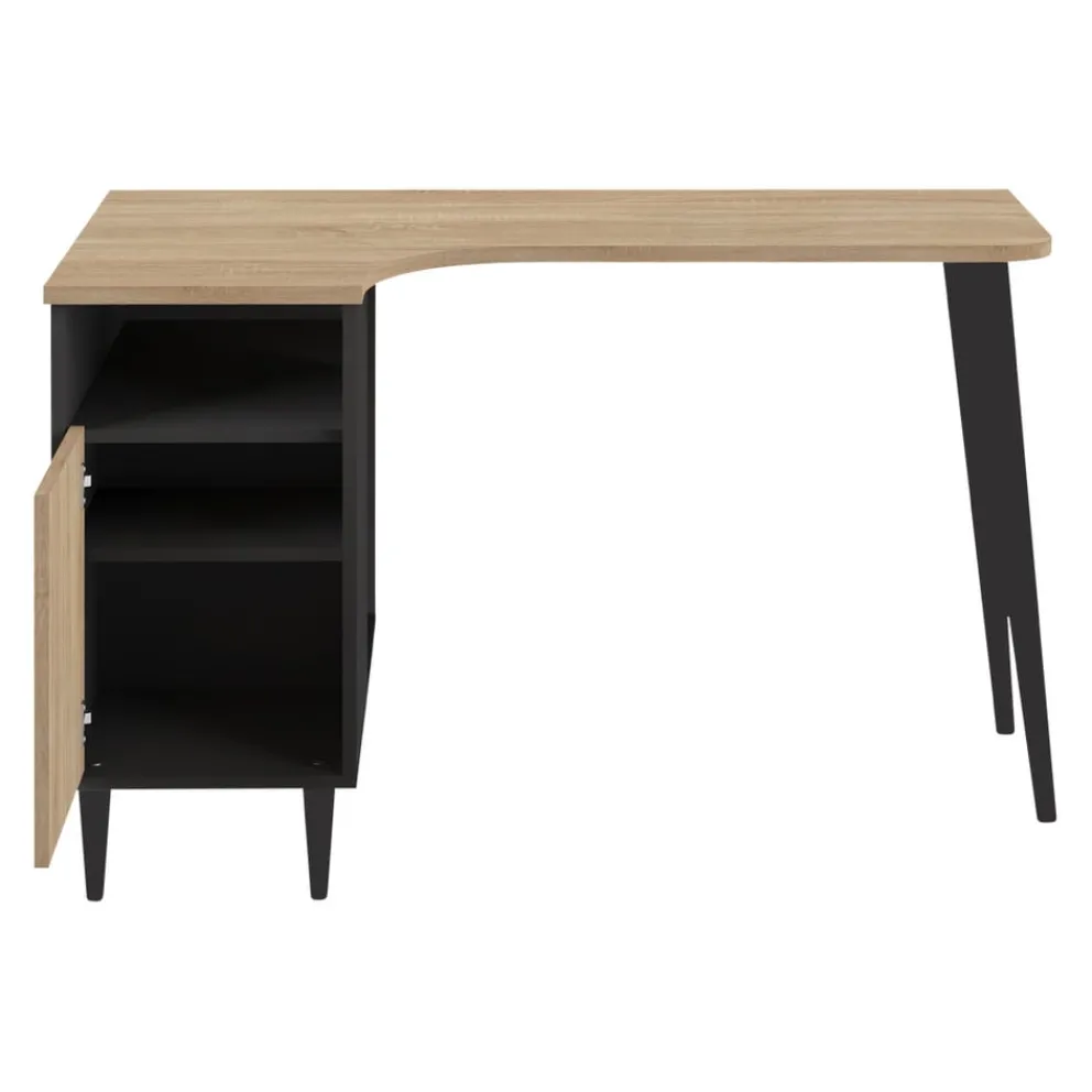 Temahome Schreibtisch Nook eichefarbig, schwarz Hot