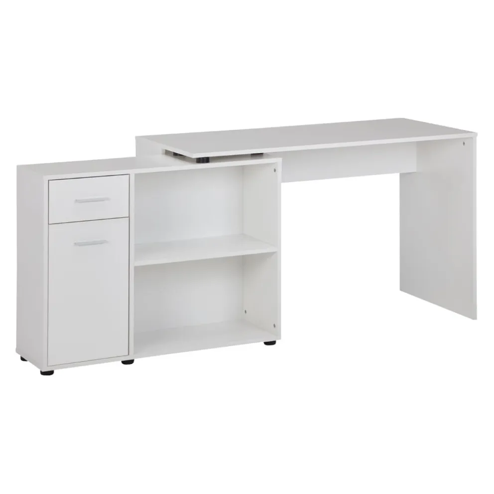 MID.YOU Schreibtisch Rechteckig weiss
