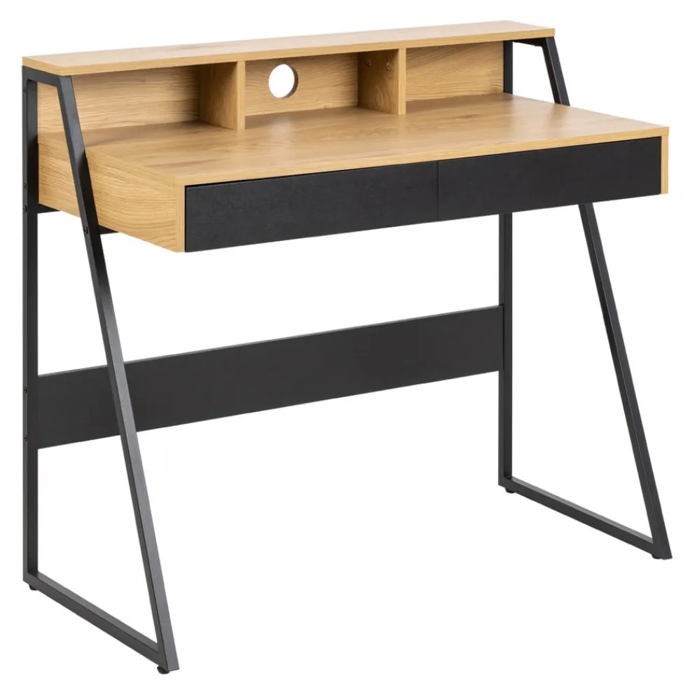 MID.YOU Schreibtisch Reece wildeichefarbig New