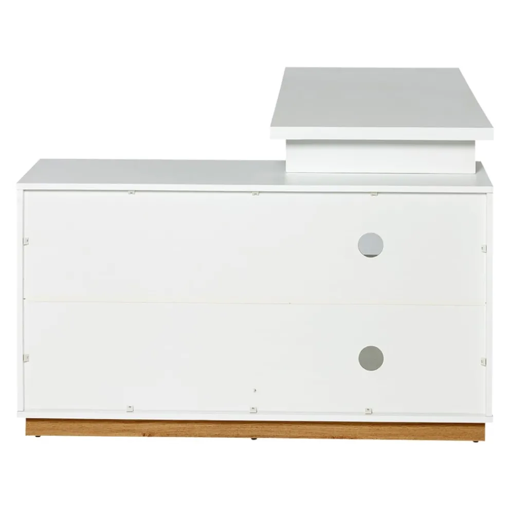 Novel Schreibtisch Riva weiss Discount