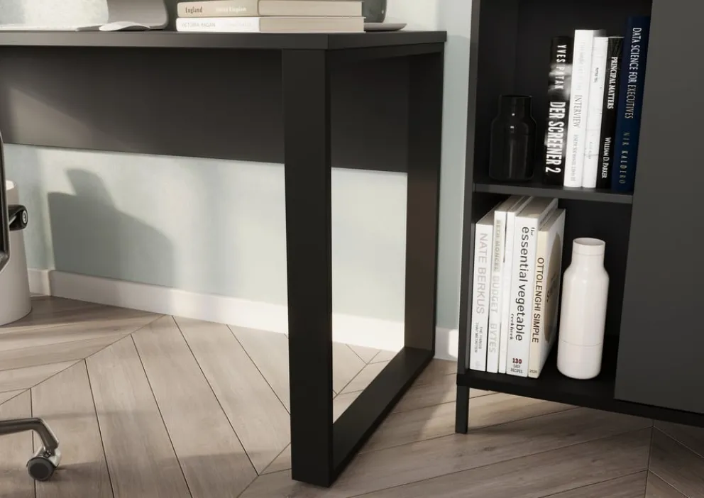 Johann Jakob Schreibtisch Rovigo-105 schwarz Outlet