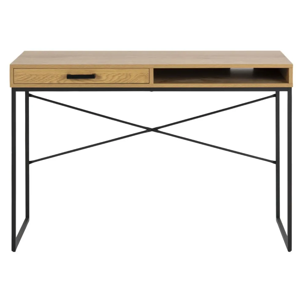 Lomoco Schreibtisch Seaford wildeichefarbig Discount