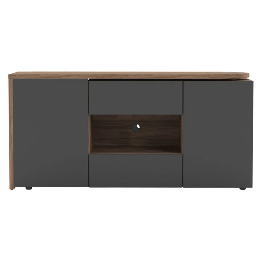 Temahome Schreibtisch Tango-105 nussbaumfarbig, schwarz Sale