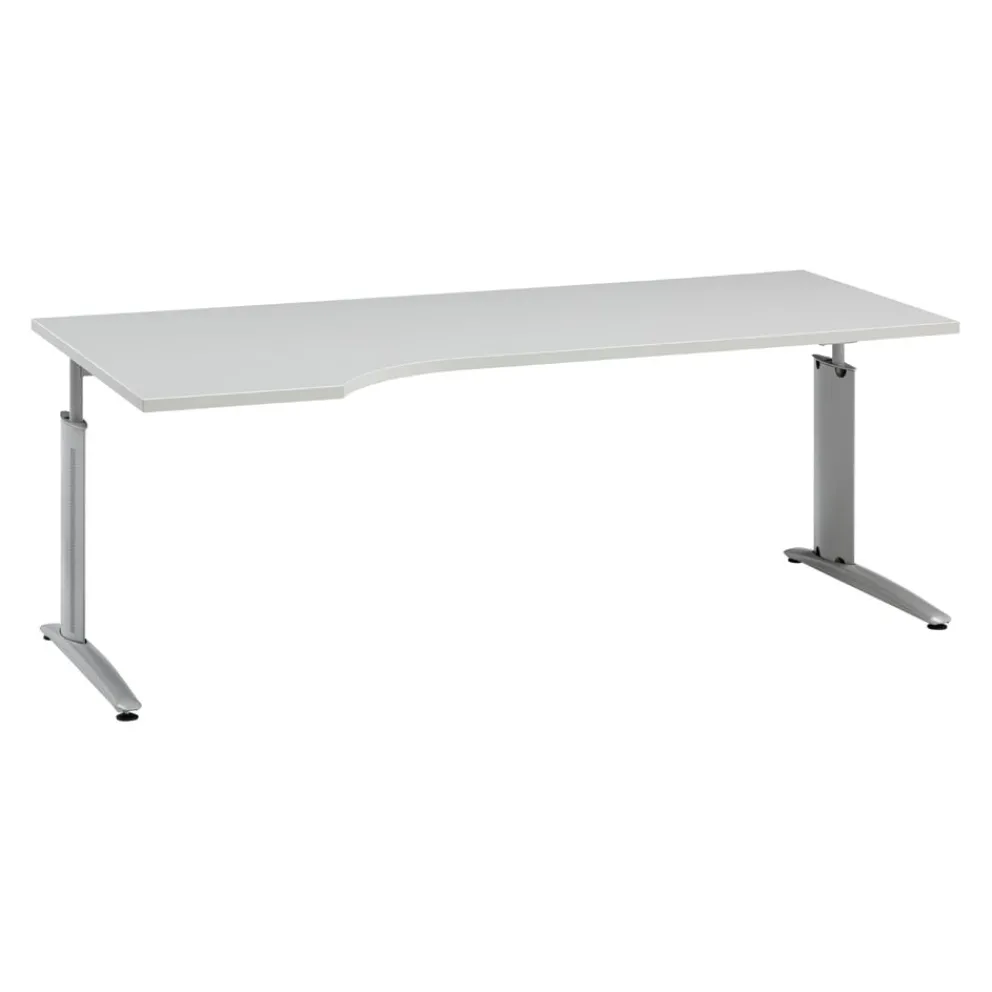 Moderano Schreibtisch Techno-105 hellgrau Sale