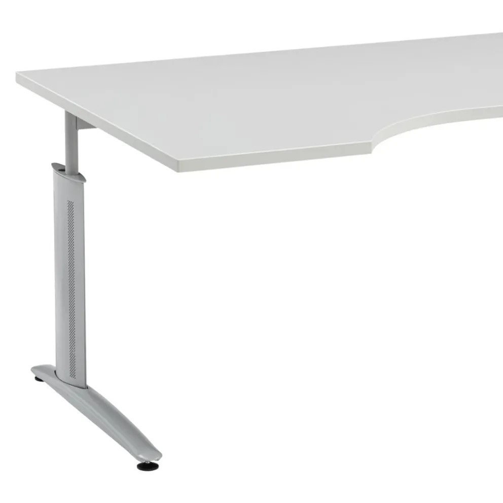 Moderano Schreibtisch Techno-105 hellgrau Sale