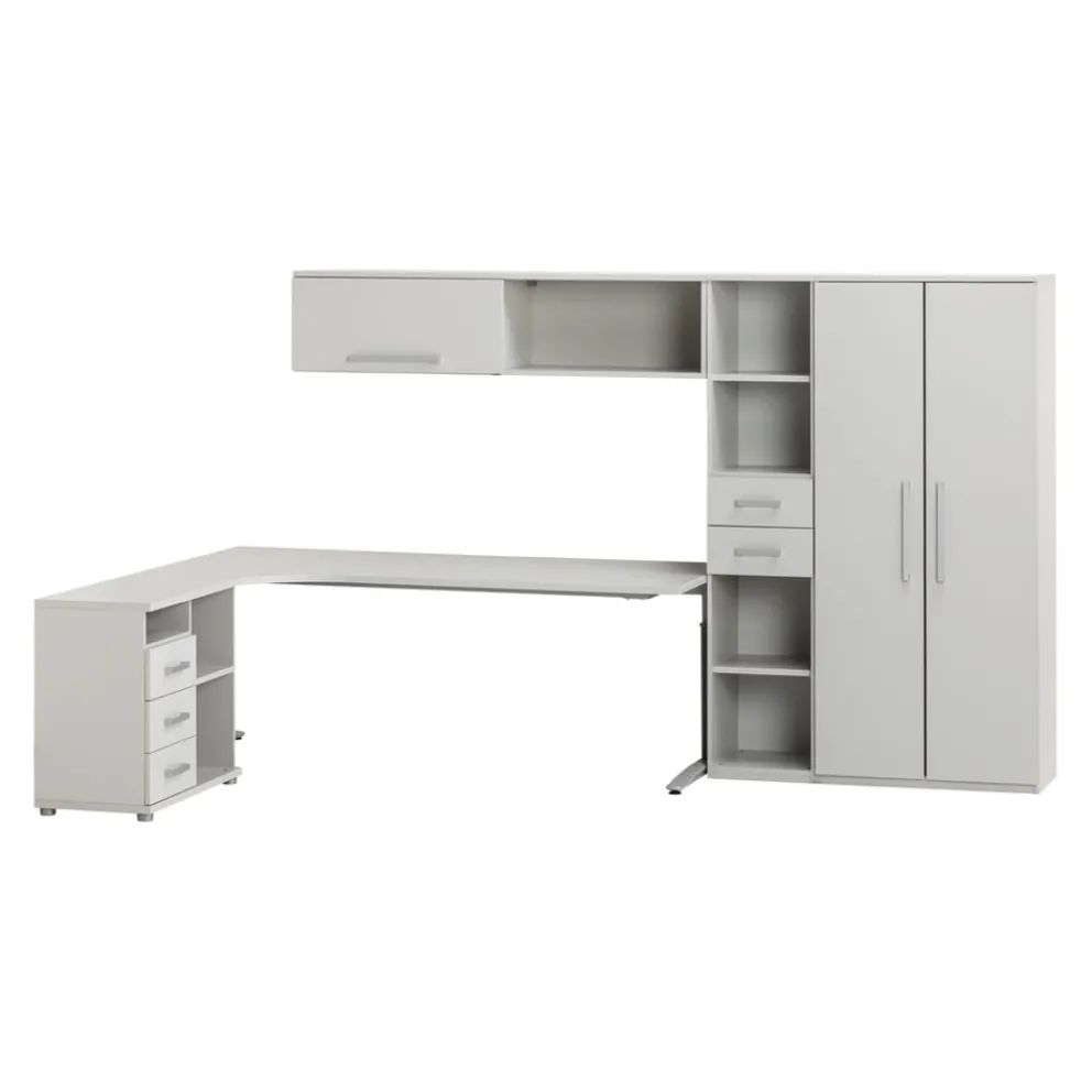 Moderano Schreibtisch Techno-105 hellgrau Sale