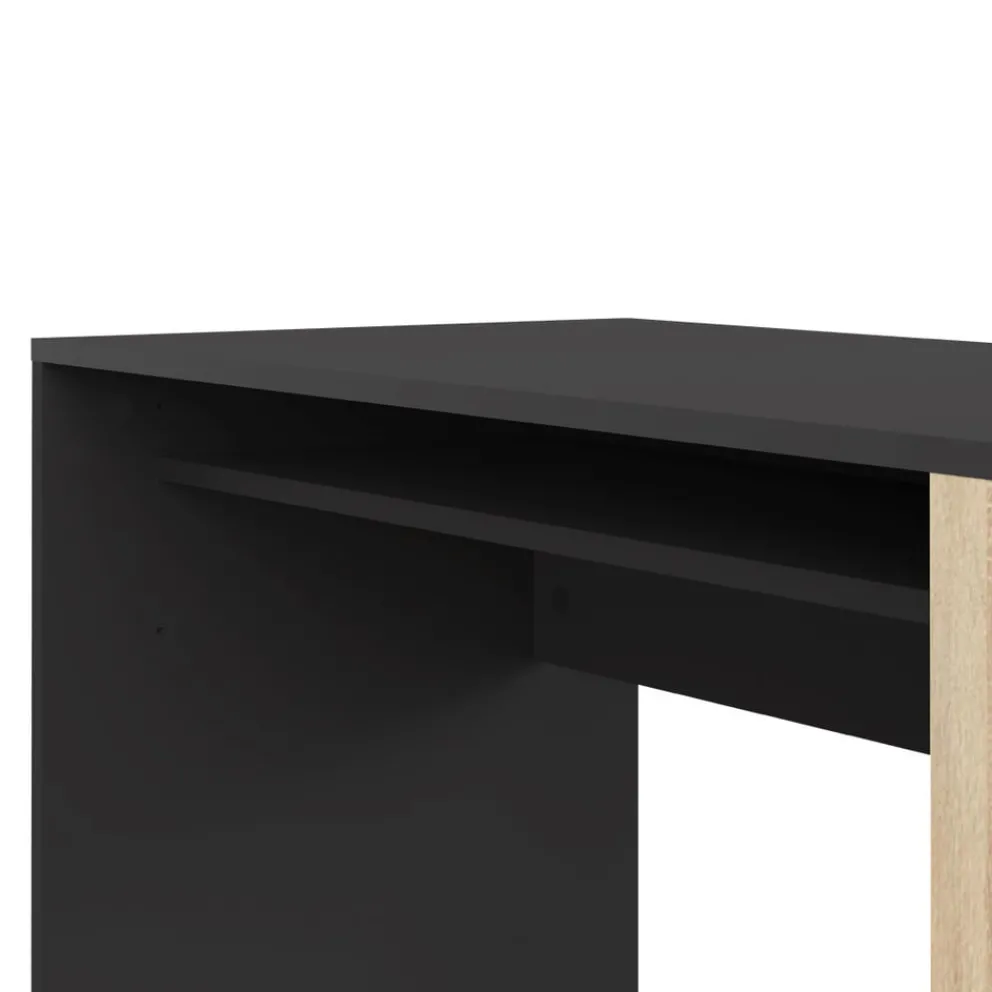 Temahome Schreibtisch Yale eichefarbig, schwarz Discount