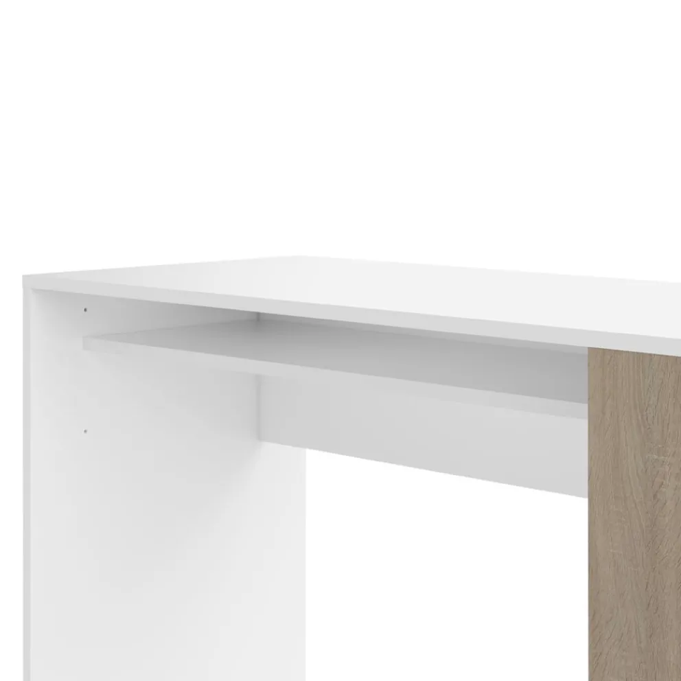 Temahome Schreibtisch Yale eichefarbig, weiss New