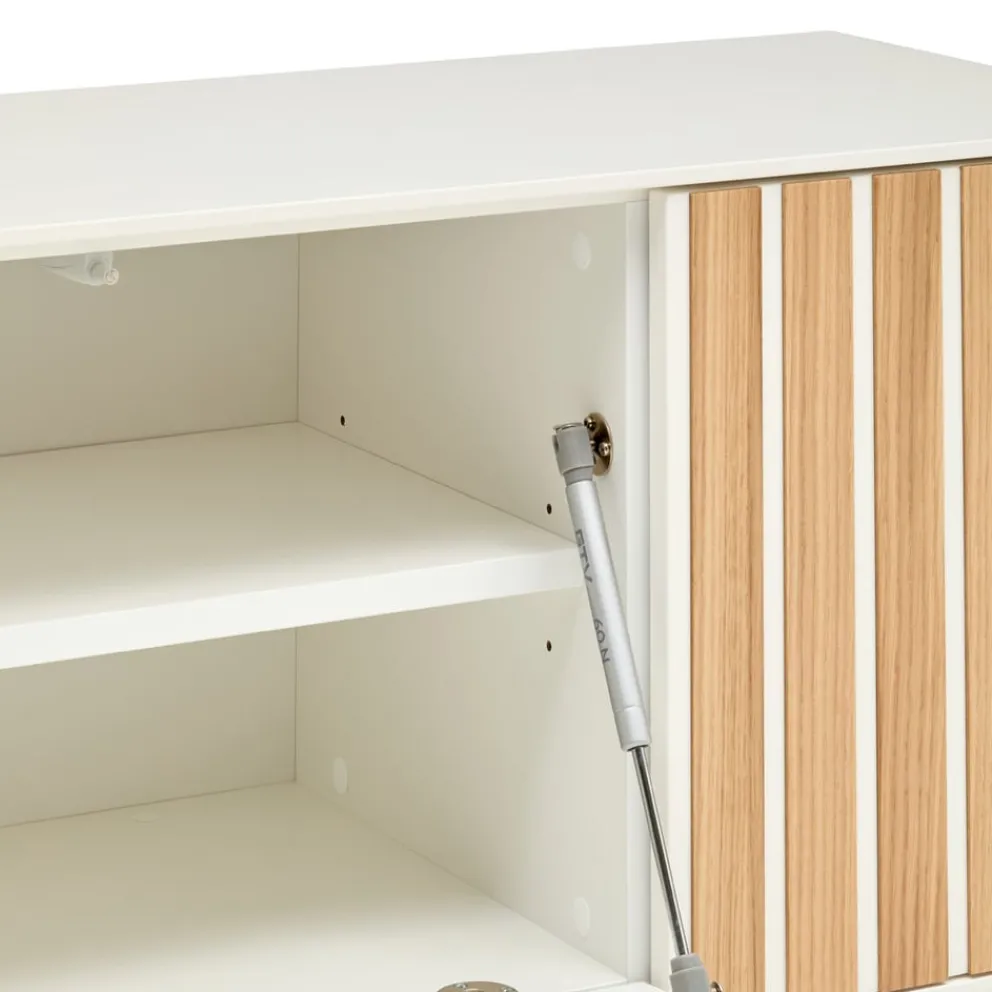 Edition Schuhbank ENYO eichefarbig, weiss Outlet